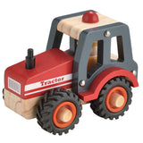 Sturdy Wooden Tractor Toy for Kids