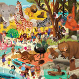 Day at the Zoo Puzzle - 48 pc