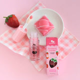 Natural Kids Lip Gloss Wands - Strawberry Cupcake - Pink