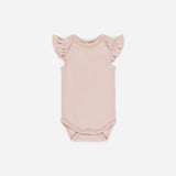 Flutter Sleeve Bodysuit - Bubblegum