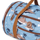 Crywolf Packable Duffel - Blue Lost Island