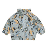 Huxbaby Dino Band Fleece Jacket - Slate