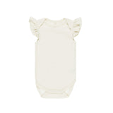 Flutter Sleeve Bodysuit - Ivory