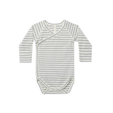 Side-Snap Bodysuit || Dusty Blue Stripe - DUSTY-BLUE-STRIPE