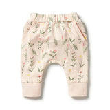 Organic Terry Slouch Pant - Wild Flower