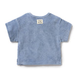 Dusty Blue Organic Terry Tee