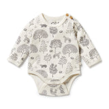 Wilson and Frenchy Organic Bodysuit - Woodland