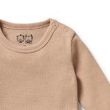 Wilson and Frenchy Organic Bodysuit - Fawn